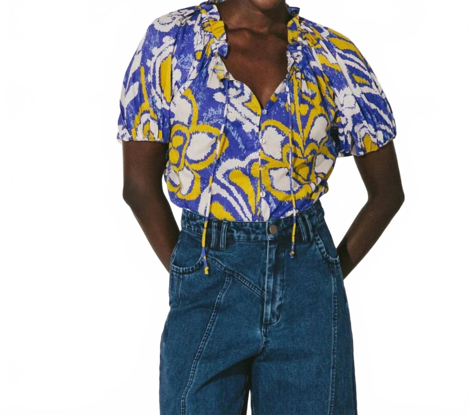 Нелл Блузка в Азорском стиле Cleobella, Azores
Нелл Блузка в Азорском стиле Cleobella, Azores