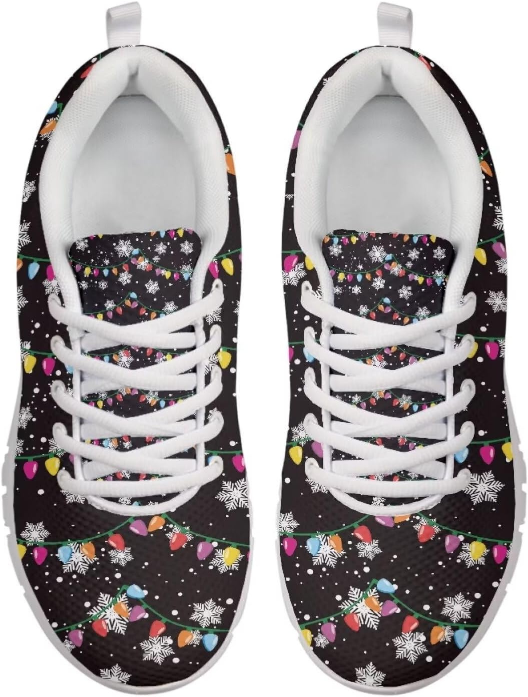 Кроссовки Belidome для ходьбы и бега для женщин и мужчин, легкие, дышащие, с противоскользящей подошвой для повседневной носки и тренировок, Xmas Light Snowflake
Кроссовки Belidome для ходьбы и бега для женщин и мужчин, легкие, дышащие, с противоскользящей подошвой для повседневной носки и тренировок, Xmas Light Snowflake