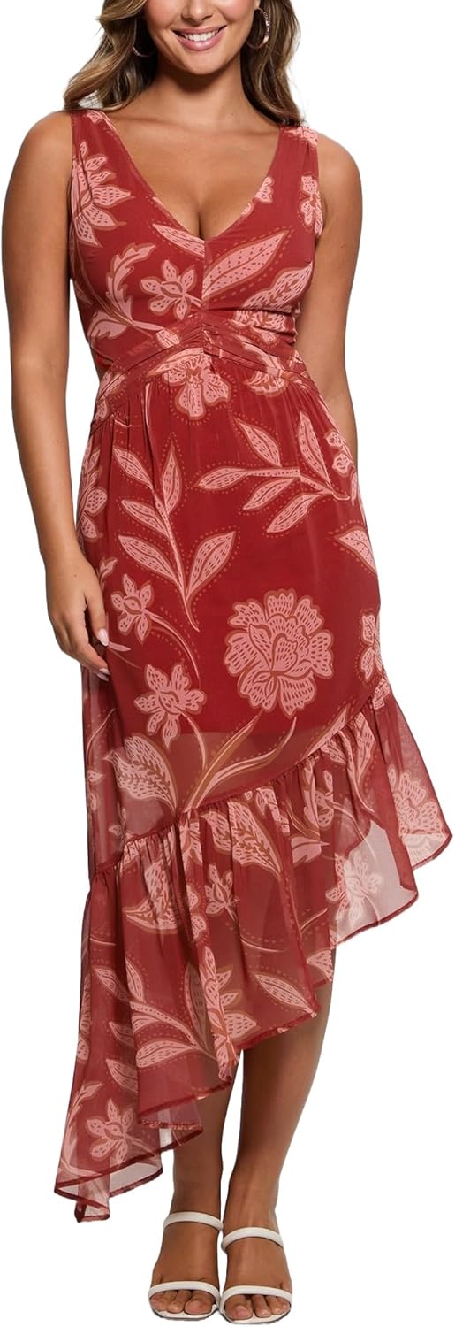 GUESS Женское платье Sabrina без рукавов, Canyon Blossom Print
GUESS Женское платье Sabrina без рукавов, Canyon Blossom Print