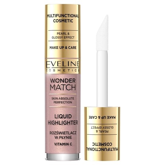 Жидкий хайлайтер для лица 01, 4,5 мл Eveline Cosmetics, Wonder Match
Жидкий хайлайтер для лица 01, 4,5 мл Eveline Cosmetics, Wonder Match
