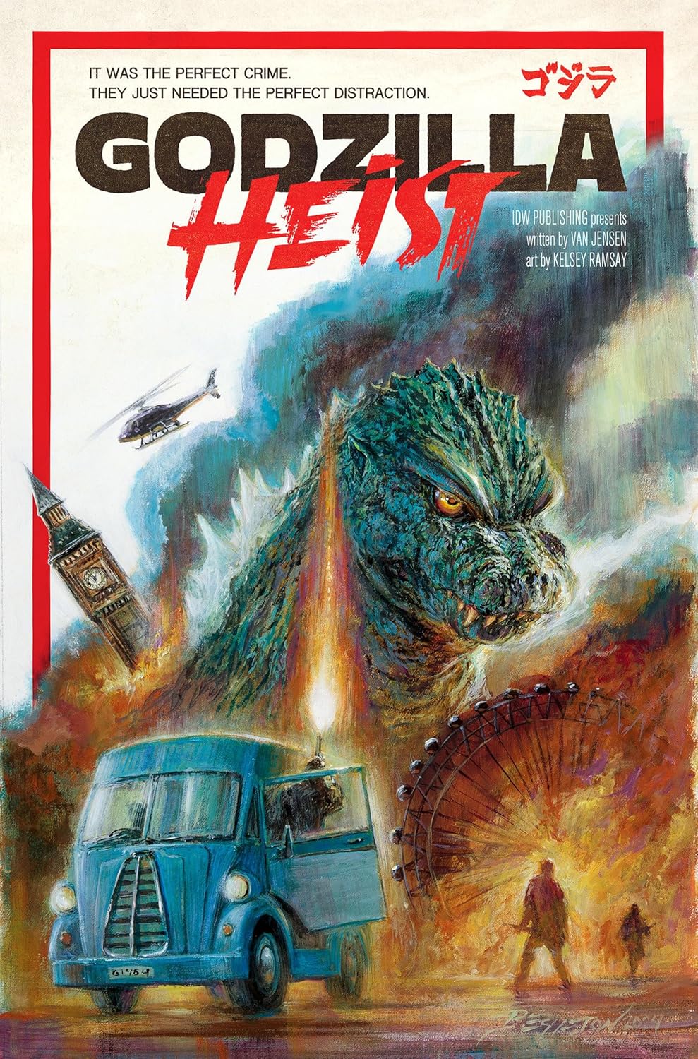Godzilla: Heist (IDW Publishing)
Godzilla: Heist (IDW Publishing)