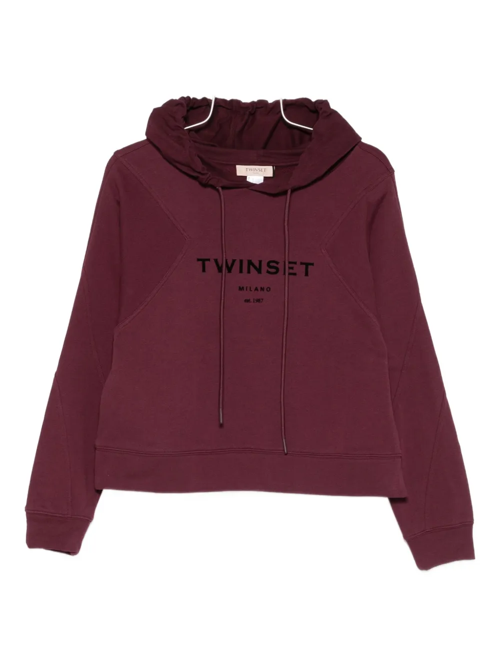 Хлопковый спортивный костюм Twinset, красный
Хлопковый спортивный костюм Twinset, красный