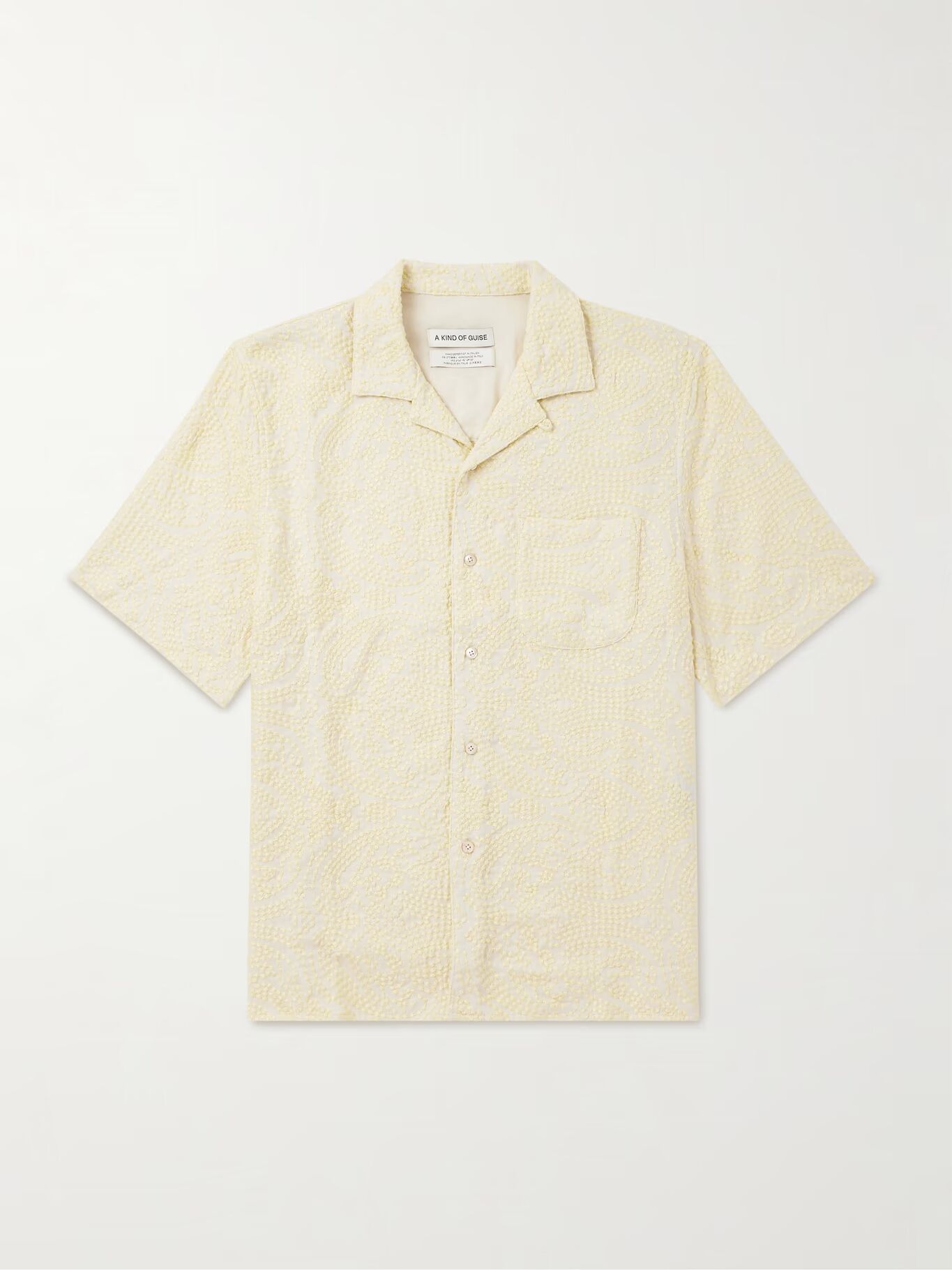 Рубашка Gioia Convertible-Collar с вышивкой из льняной смеси A KIND OF GUISE, желтый
Рубашка Gioia Convertible-Collar с вышивкой из льняной смеси A KIND OF GUISE, желтый