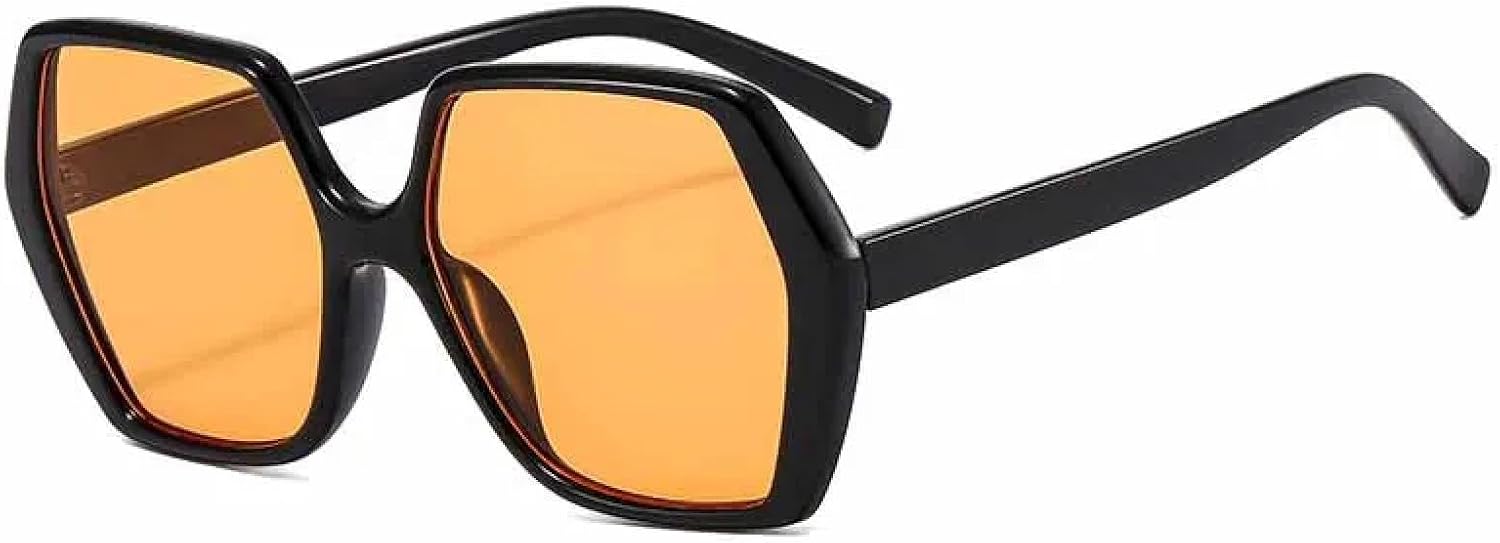 Винтажные классические солнцезащитные очки в крупной оправе Polygon для мужчин, женщин и унисекс, модные, для активного отдыха и путешествий, с защитой от УФ-излучения UV400 TKKTLLT, Black Yellow
Винтажные классические солнцезащитные очки в крупной оправе Polygon для мужчин, женщин и унисекс, модные, для активного отдыха и путешествий, с защитой от УФ-излучения UV400 TKKTLLT, Black Yellow