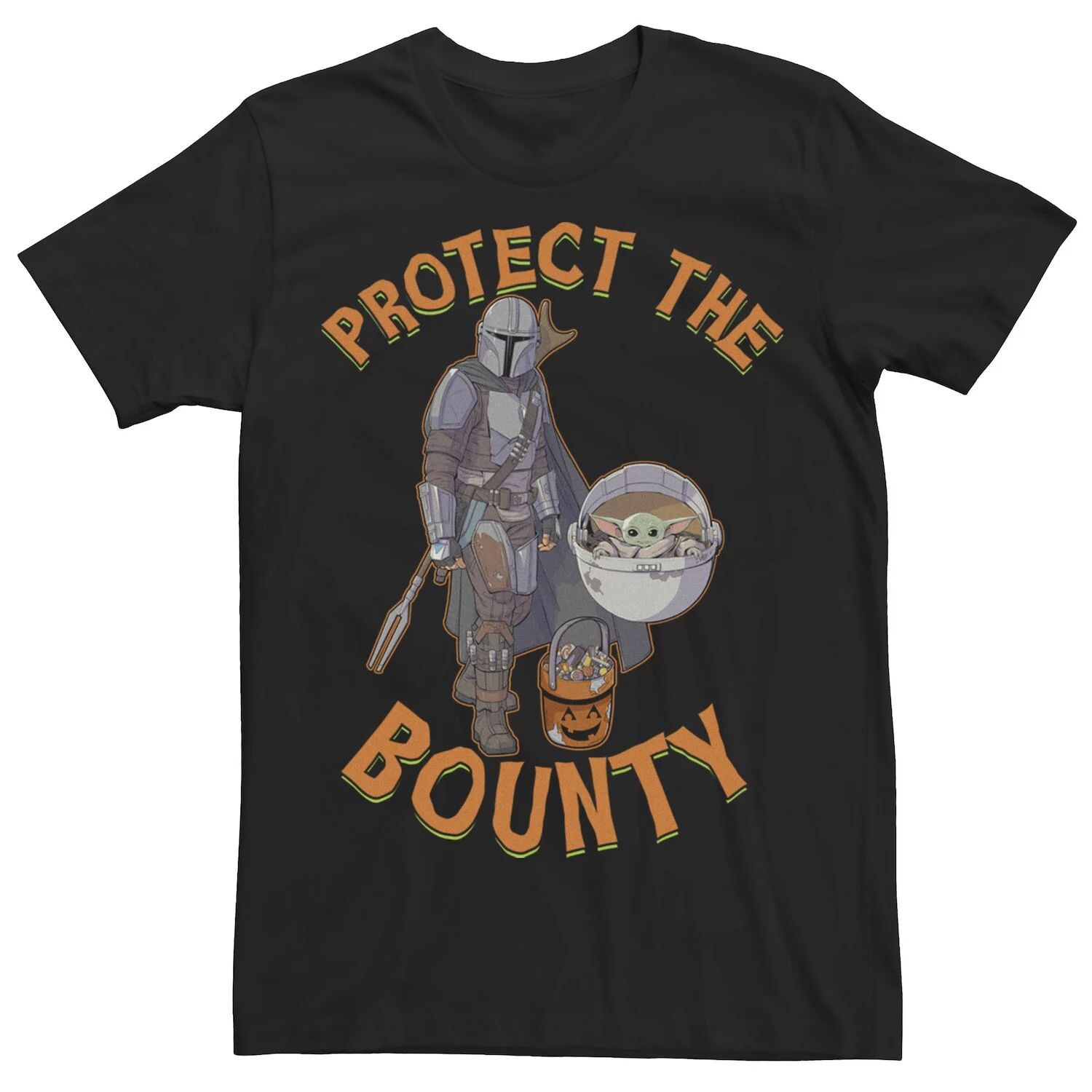 Мужская футболка Star Wars: The Mandalorian Halloween Protect The Bounty Licensed Character
Мужская футболка Star Wars: The Mandalorian Halloween Protect The Bounty Licensed Character