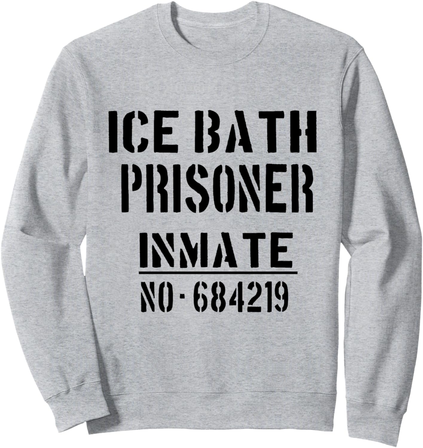 Толстовка с рисунком заключенного Ice Baths Prisoner Jail Inmate Halloween Costume, серый
Толстовка с рисунком заключенного Ice Baths Prisoner Jail Inmate Halloween Costume, серый