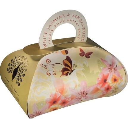 The English Soap Company Мыло для ванны в большом подарочном пакете Белый жасмин и сандал 260 г
The English Soap Company Мыло для ванны в большом подарочном пакете Белый жасмин и сандал 260 г