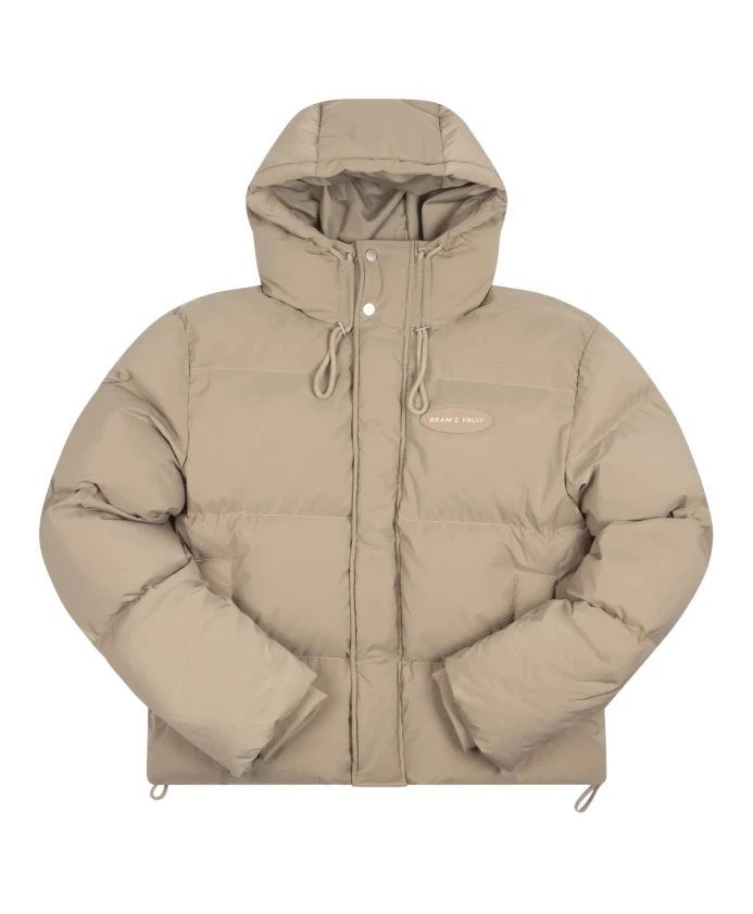 Стеганая куртка с капюшоном и карманами. Bram'S Fruit, бежевый
Стеганая куртка с капюшоном и карманами. Bram'S Fruit, бежевый
