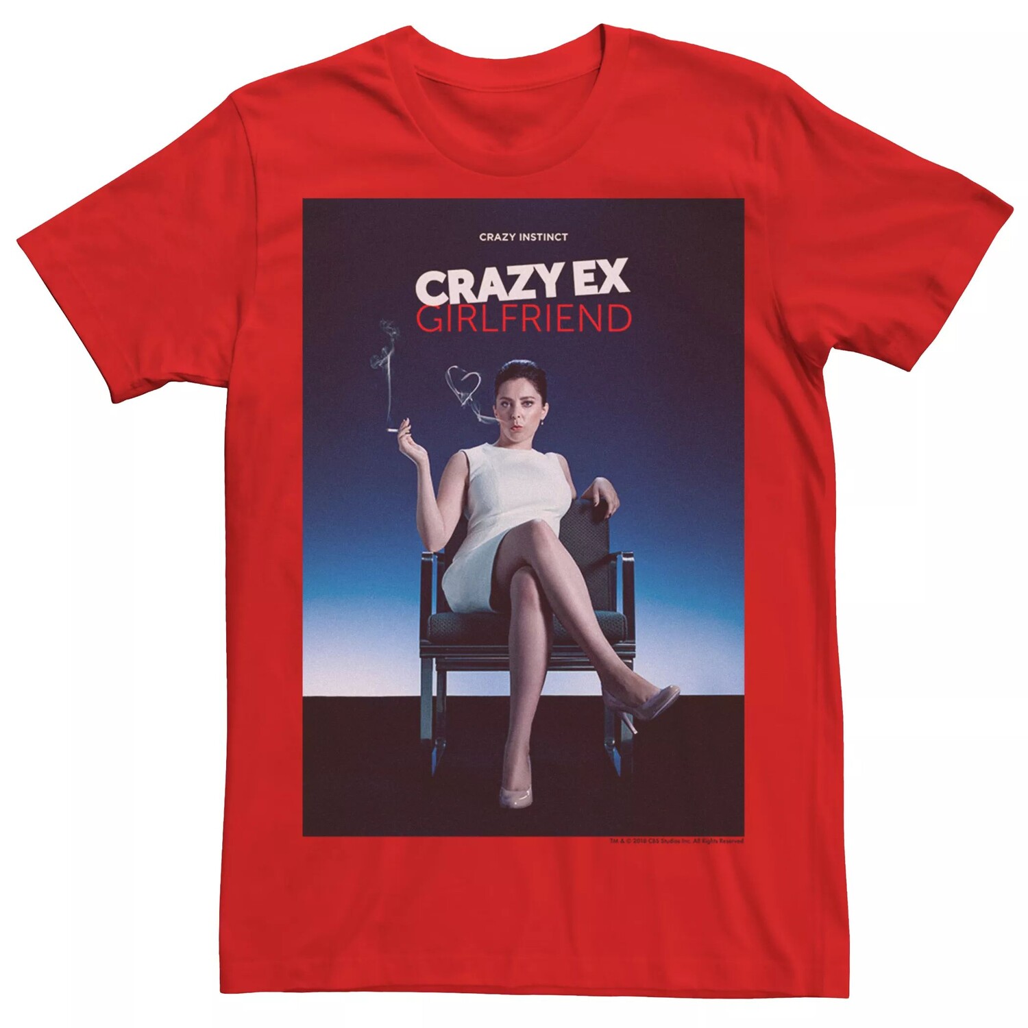 Мужская футболка Crazy Ex Girlfriend Instinct Licensed Character 
Мужская футболка Crazy Ex Girlfriend Instinct Licensed Character
