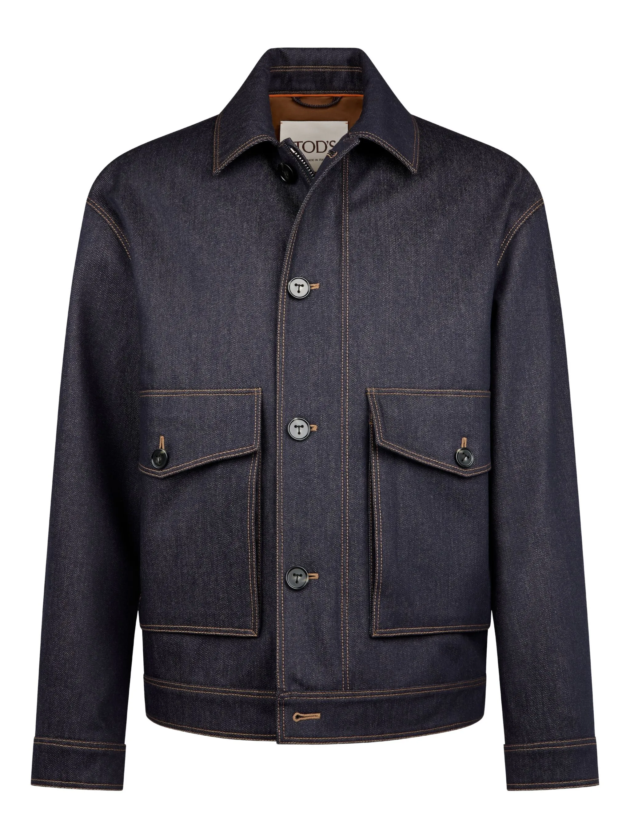 Джинсовая куртка с карманами Tod'S, синий
Джинсовая куртка с карманами Tod'S, синий