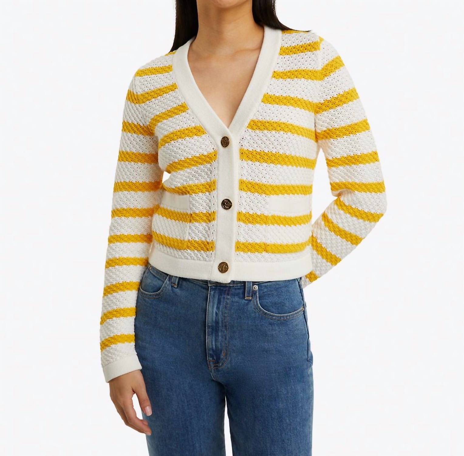 Кардиган Rita с V-образным вырезом цвета «магнолия» Draper James, цвет magnolia white
Кардиган Rita с V-образным вырезом цвета «магнолия» Draper James, цвет magnolia white