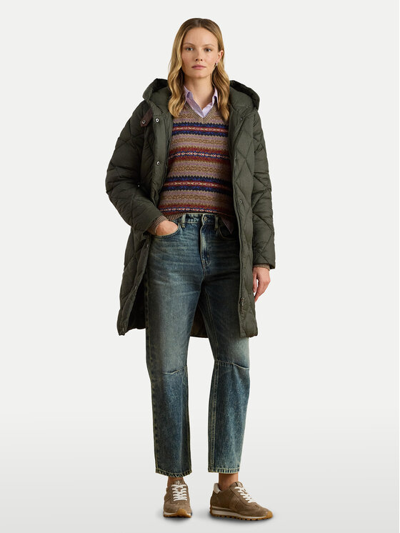 Пуховик regular fit 297P04087002 Lauren Ralph Lauren, зеленый
Пуховик regular fit 297P04087002 Lauren Ralph Lauren, зеленый