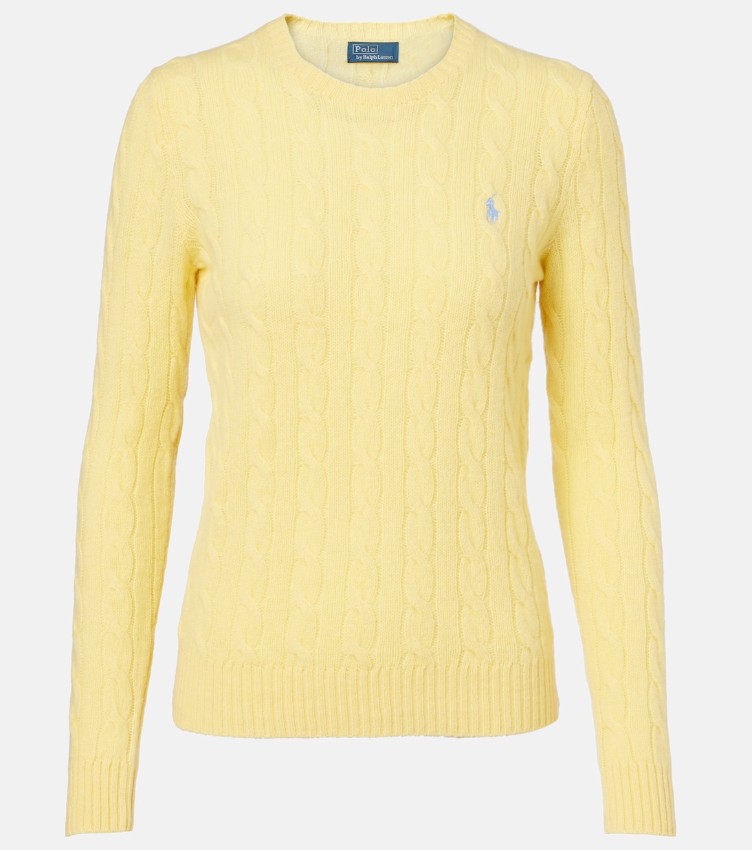 Свитер из шерсти и кашемира в технике косой вязки Polo Ralph Lauren, Fall Yellow
Свитер из шерсти и кашемира в технике косой вязки Polo Ralph Lauren, Fall Yellow