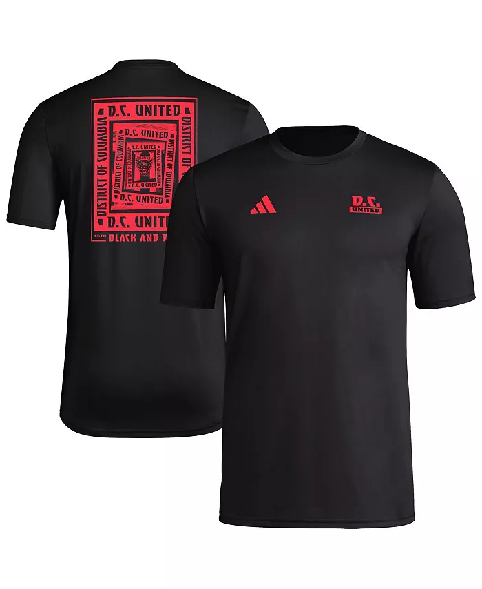 Мужская черная футболка D.C. United Local Wrap adidas
Мужская черная футболка D.C. United Local Wrap adidas