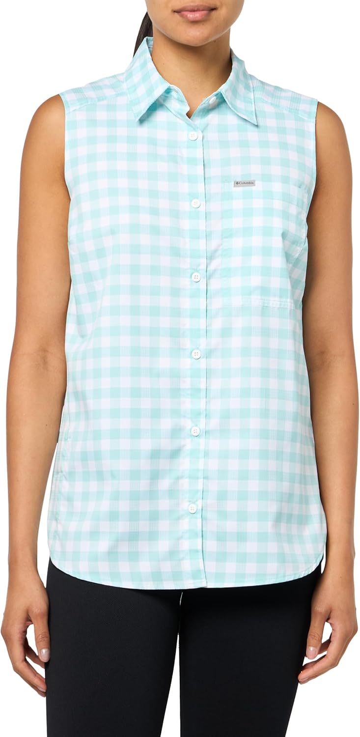 Женская рубашка Columbia Anytime Lite без рукавов, Spray Gingham
Женская рубашка Columbia Anytime Lite без рукавов, Spray Gingham