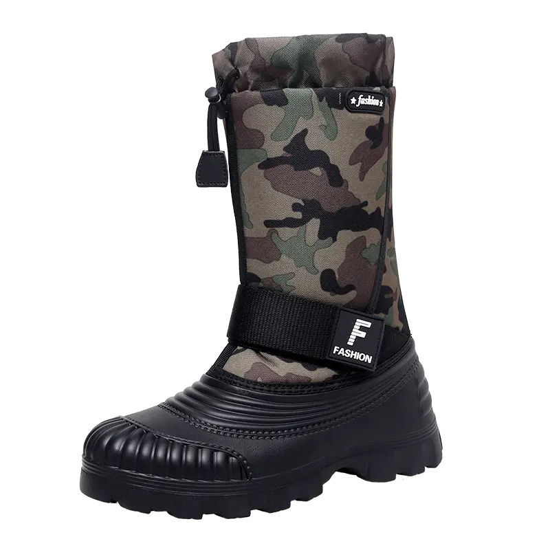 Ботинки Warm Water-Resistant Wear-Resistant Cushioning Slip-Resistant Coverage Crew Snow Boots Men's KUPE, Army Green
Ботинки Warm Water-Resistant Wear-Resistant Cushioning Slip-Resistant Coverage Crew Snow Boots Men's KUPE, Army Green