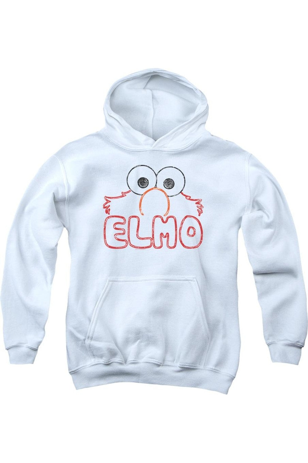 Толстовка с капюшоном для детей с буквами Elmo из Sesame Street Gildan, белый
Толстовка с капюшоном для детей с буквами Elmo из Sesame Street Gildan, белый