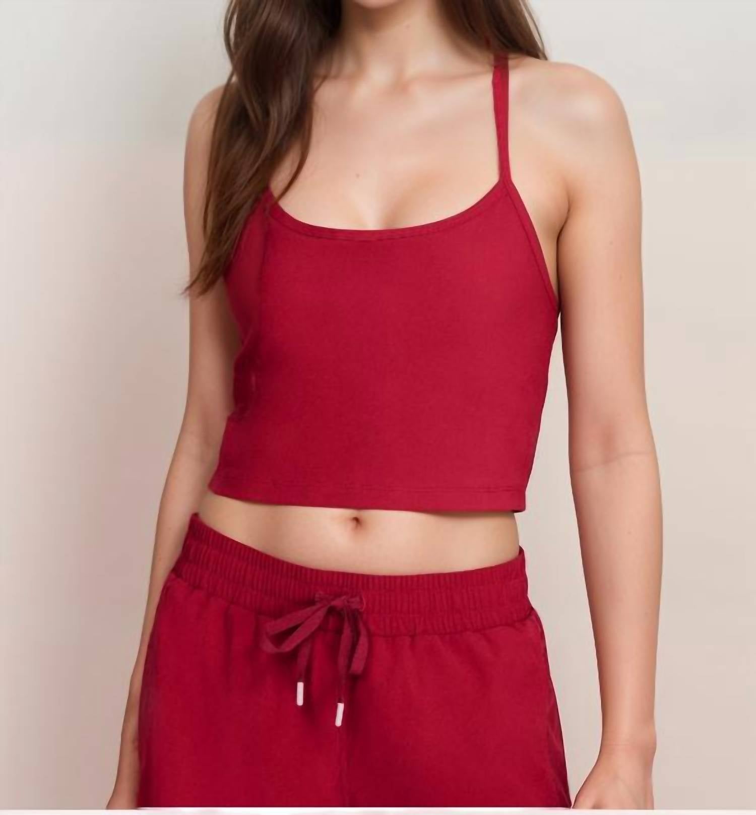 Майка Calme Endurance Cross Back Cami цвета Rio Red Johnny Was
Майка Calme Endurance Cross Back Cami цвета Rio Red Johnny Was