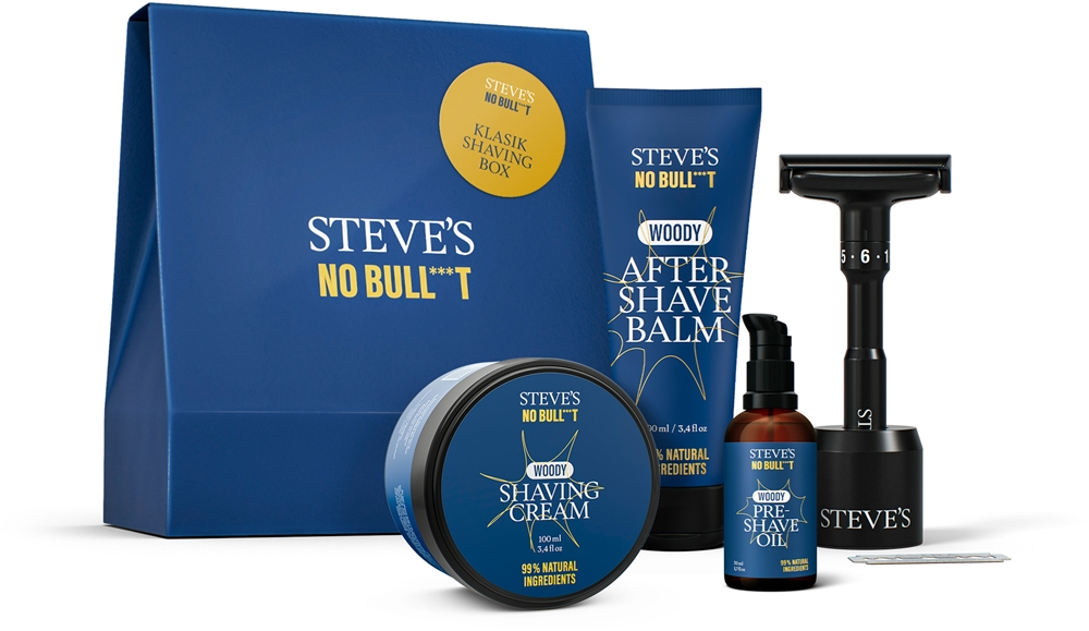 Подарочный набор для бритья No bull***t Ultrabox Classic Steve'S
Подарочный набор для бритья No bull***t Ultrabox Classic Steve'S