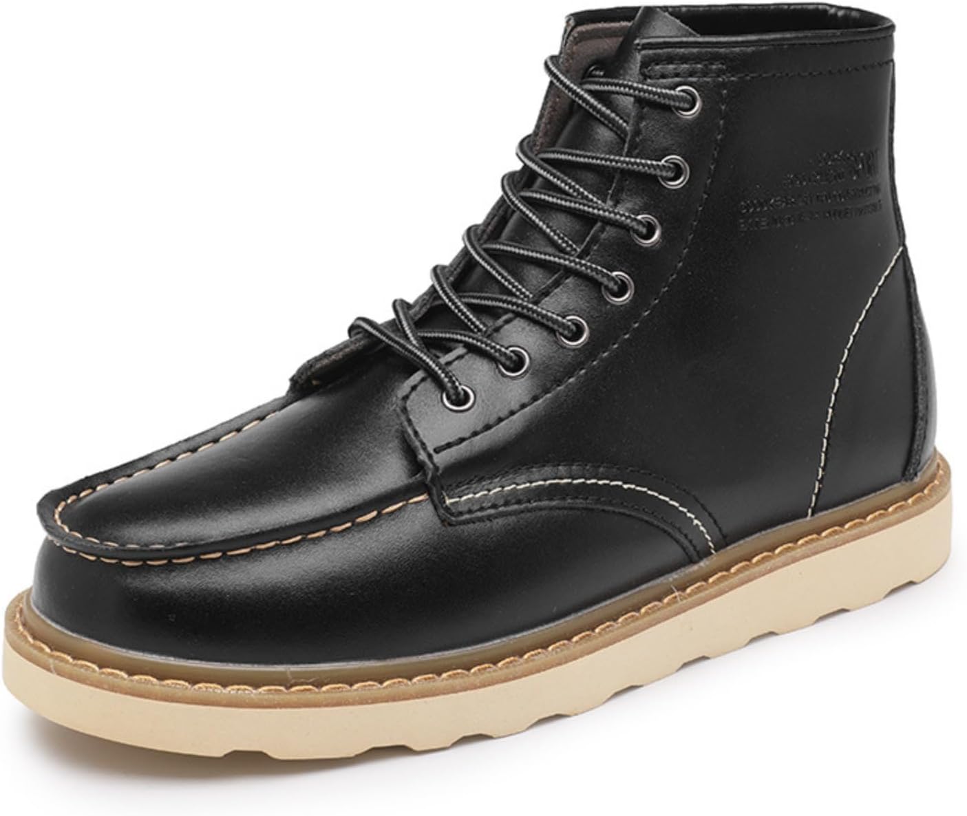 Мужские ботинки из натуральной кожи выше щиколотки, Водонепроницаемые удобные повседневные ботинки для работы и активного отдыха Azttoztto, черный
Мужские ботинки из натуральной кожи выше щиколотки, Водонепроницаемые удобные повседневные ботинки для работы и активного отдыха Azttoztto, черный