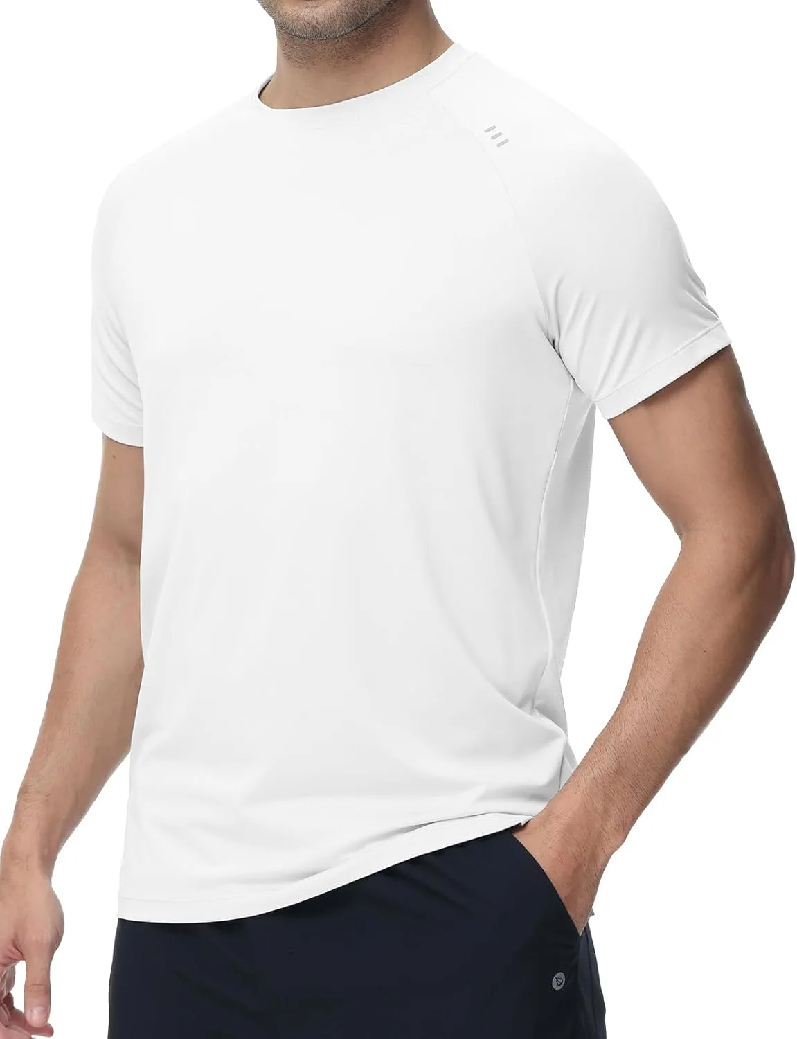 Футболка мужская Baleaf для бега с коротким рукавом, быстросохнущая, UPF 50+
Футболка мужская Baleaf для бега с коротким рукавом, быстросохнущая, UPF 50+