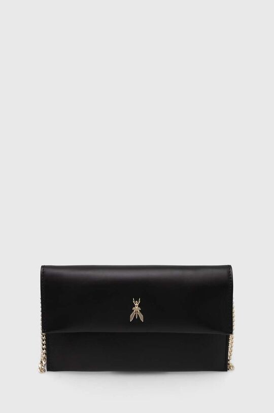 Кожаный клатч Patrizia Pepe, черный
Кожаный клатч Patrizia Pepe, черный