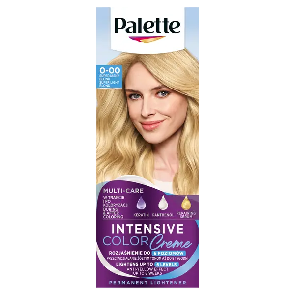 Крем-краска для волос осветлитель 0-00 (e20) суперсветлый блондин, 1 упаковка. Palette Intensive color creme, цвет 0-00 superjasny blond
Крем-краска для волос осветлитель 0-00 (e20) суперсветлый блондин, 1 упаковка. Palette Intensive color creme, цвет 0-00 superjasny blond