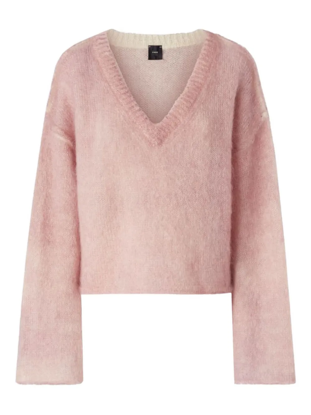 Шерстяной свитер с V-образным вырезом Pinko, розовый
Шерстяной свитер с V-образным вырезом Pinko, розовый