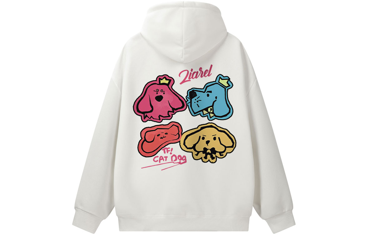 Толстовка Unisex Hooded Moderate Heavyweight ZIAREL, белый
Толстовка Unisex Hooded Moderate Heavyweight ZIAREL, белый