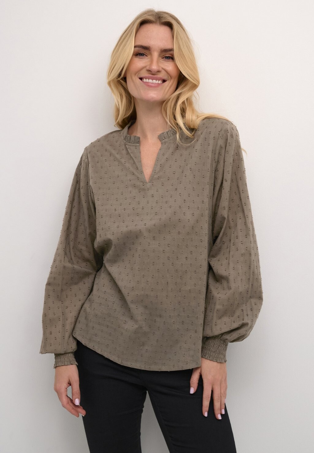 Блуза Kaffe, коричневый
Блуза Kaffe, коричневый