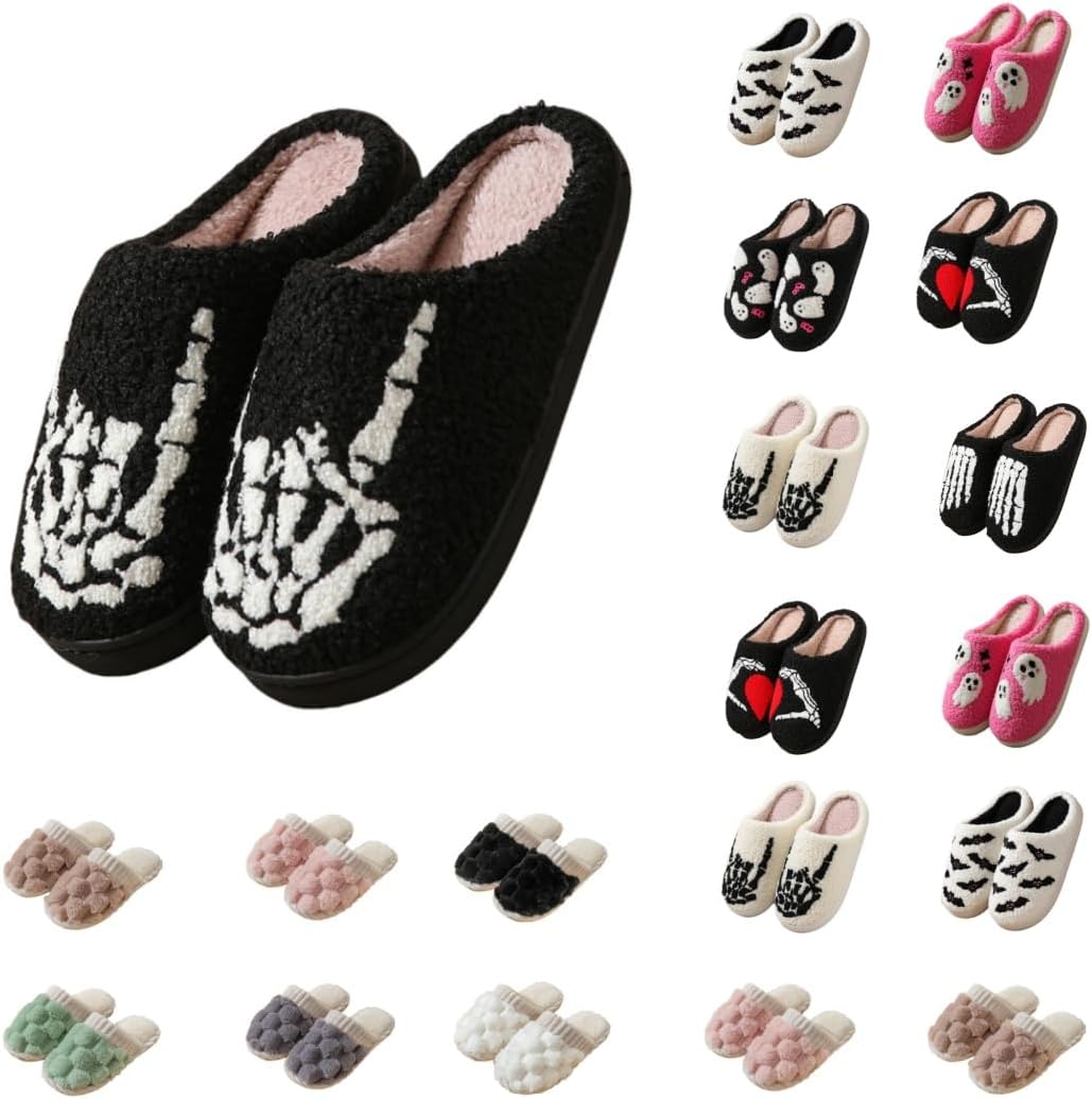 Домашние зимние тапочки на Хэллоуин для женщин и мужчин, из мягкой пены с эффектом памяти и поддержкой свода стопы, милые мультяшные пушистые теплые тапочки, удобные для спальни, рождественские тапочки для дома и улицы Generic, B-a2
Домашние зимние тапочки на Хэллоуин для женщин и мужчин, из мягкой пены с эффектом памяти и поддержкой свода стопы, милые мультяшные пушистые теплые тапочки, удобные для спальни, рождественские тапочки для дома и улицы Generic, B-a2