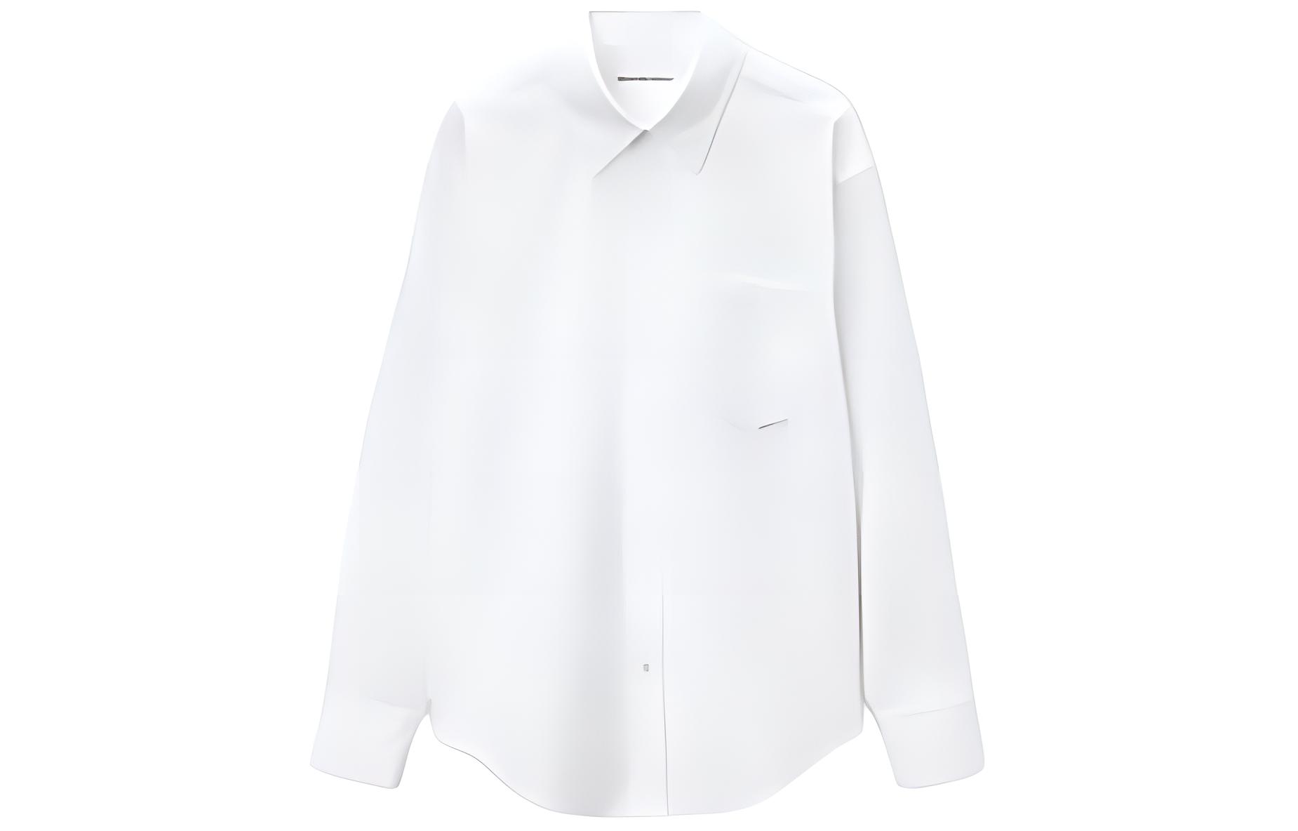 Оверсайз Хлопковая Рубашка Alexander Wang, Белый
Оверсайз Хлопковая Рубашка Alexander Wang, Белый