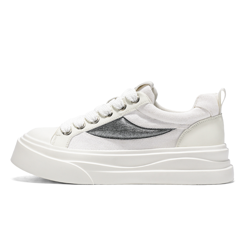 TELENT Абразивоустойчивые дышащие низкие скейтерские кроссовки для мужчин с эффектом увеличения роста белые, цвет White
TELENT Абразивоустойчивые дышащие низкие скейтерские кроссовки для мужчин с эффектом увеличения роста белые, цвет White