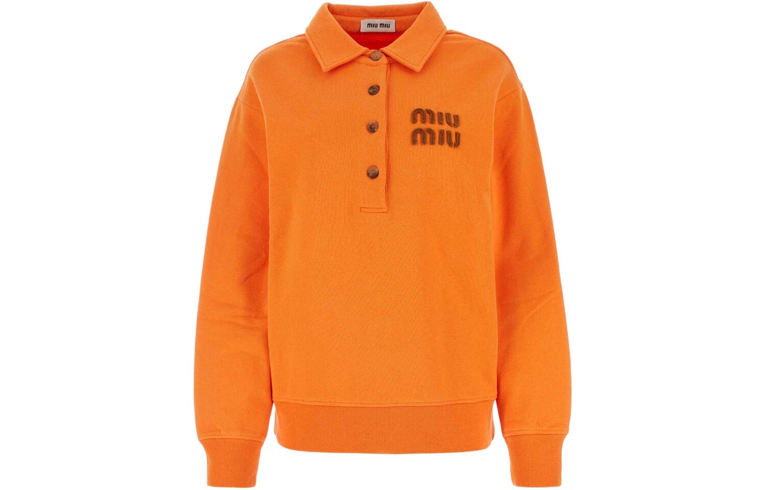 Свитшот женский Miu Miu, оранжевый
Свитшот женский Miu Miu, оранжевый