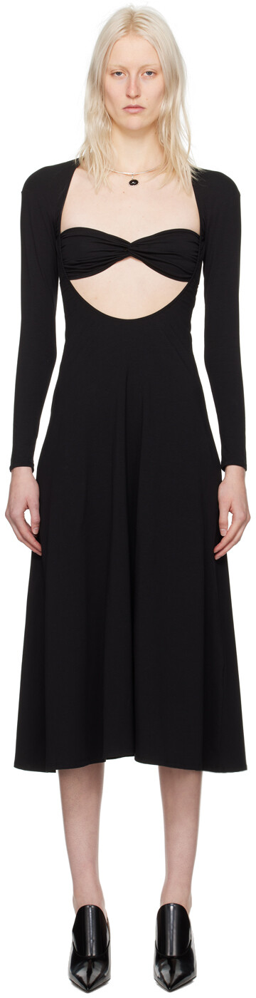 Черное платье-миди Baes Beaufille, цвет Black, Черный, Черное платье-миди Baes Beaufille, цвет Black 
Черное платье-миди Baes Beaufille, цвет Black, Черный, Черное платье-миди Baes Beaufille, цвет Black