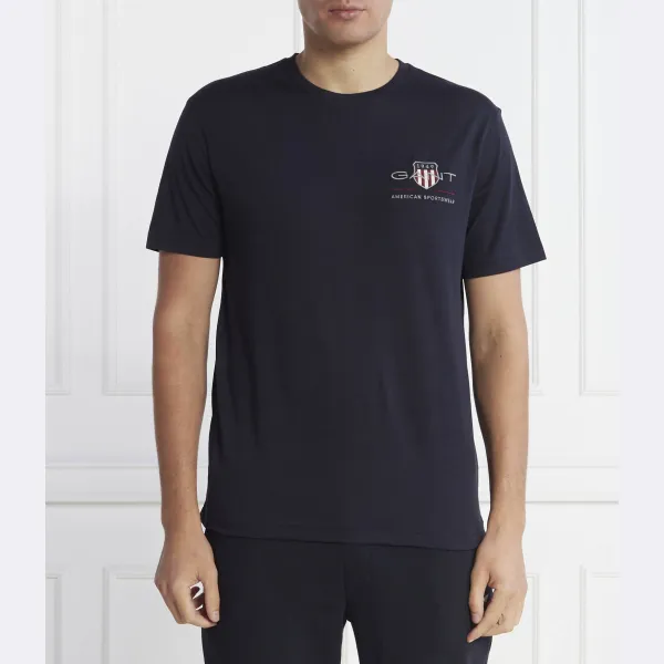 Футболка стандартного кроя Gant, синий
Футболка стандартного кроя Gant, синий