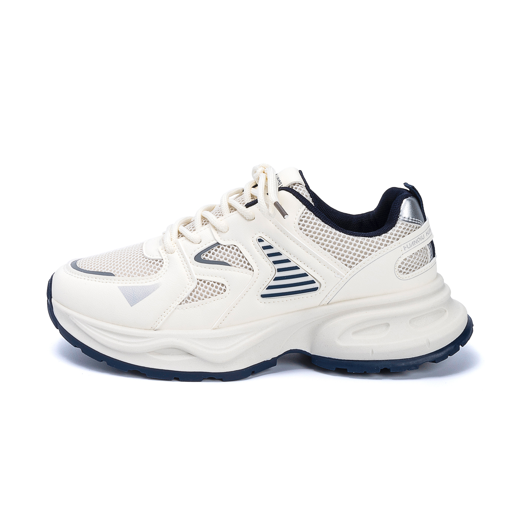 HUANQIU Нескользящие и износостойкие низкие кроссовки, увеличивающие рост, мужские, бежево-темно-синие
HUANQIU Нескользящие и износостойкие низкие кроссовки, увеличивающие рост, мужские, бежево-темно-синие