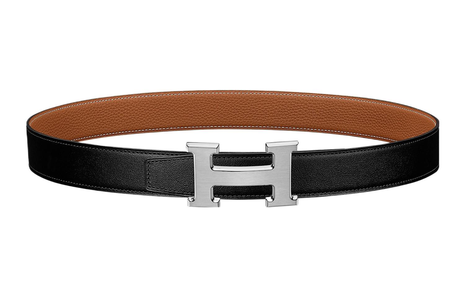 HERMES Пряжка для ремня и реверсивный кожаный ремень 32 мм, Black
HERMES Пряжка для ремня и реверсивный кожаный ремень 32 мм, Black