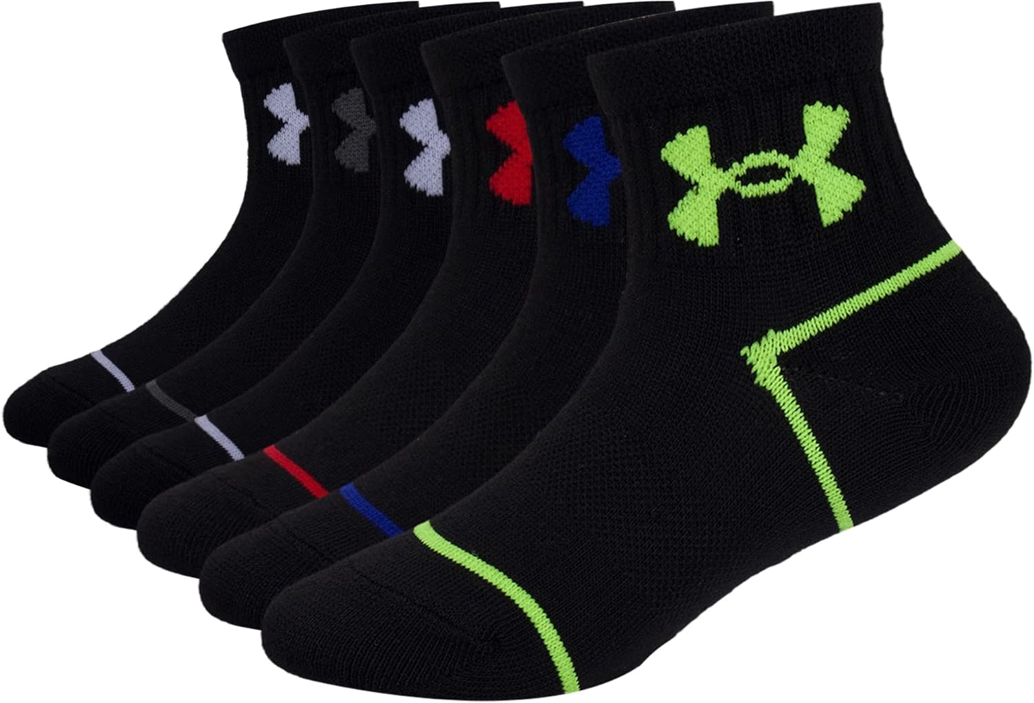 Under Armour детские носки Basic Essential Quarter, набор из нескольких пар, Black
Under Armour детские носки Basic Essential Quarter, набор из нескольких пар, Black