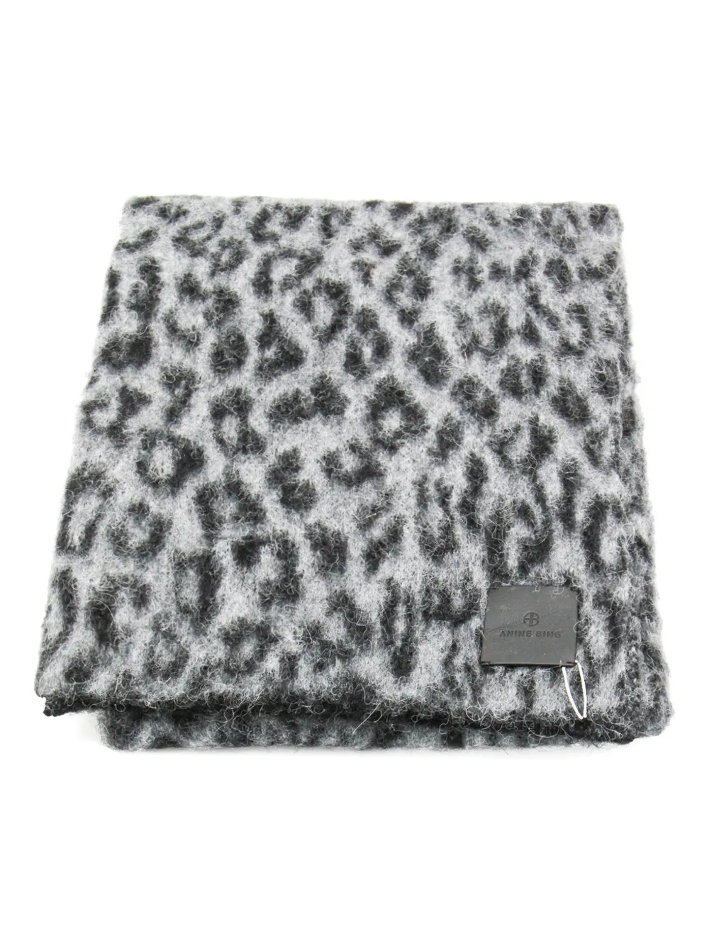 Шарф с леопардовым принтом ANINE BING, коричневый
Шарф с леопардовым принтом ANINE BING, коричневый