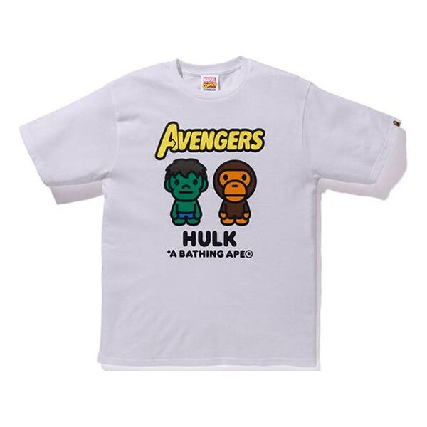 Футболка x marvel milo the hulk t-shirt 'white' A Bathing Ape, белый
Футболка x marvel milo the hulk t-shirt 'white' A Bathing Ape, белый
