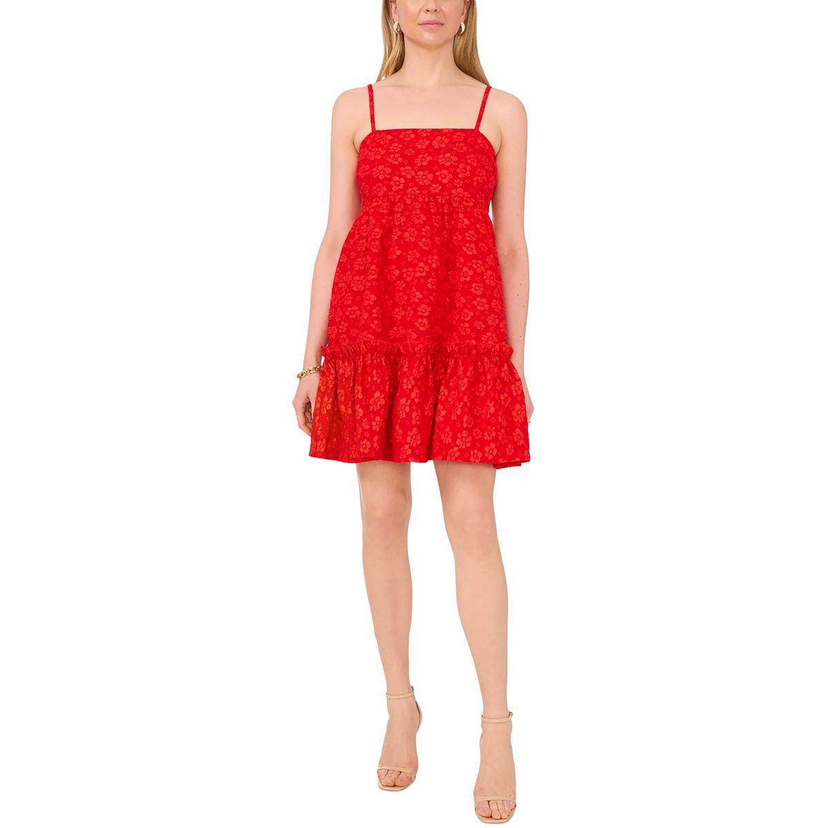 Женское платье-бэбидолл из полиэстера с цветочным принтом CeCe, цвет mars red
Женское платье-бэбидолл из полиэстера с цветочным принтом CeCe, цвет mars red