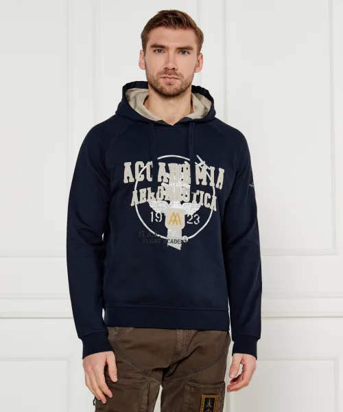 Толстовка Comfort fit Aeronautica Militare, синий 
Толстовка Comfort fit Aeronautica Militare, синий