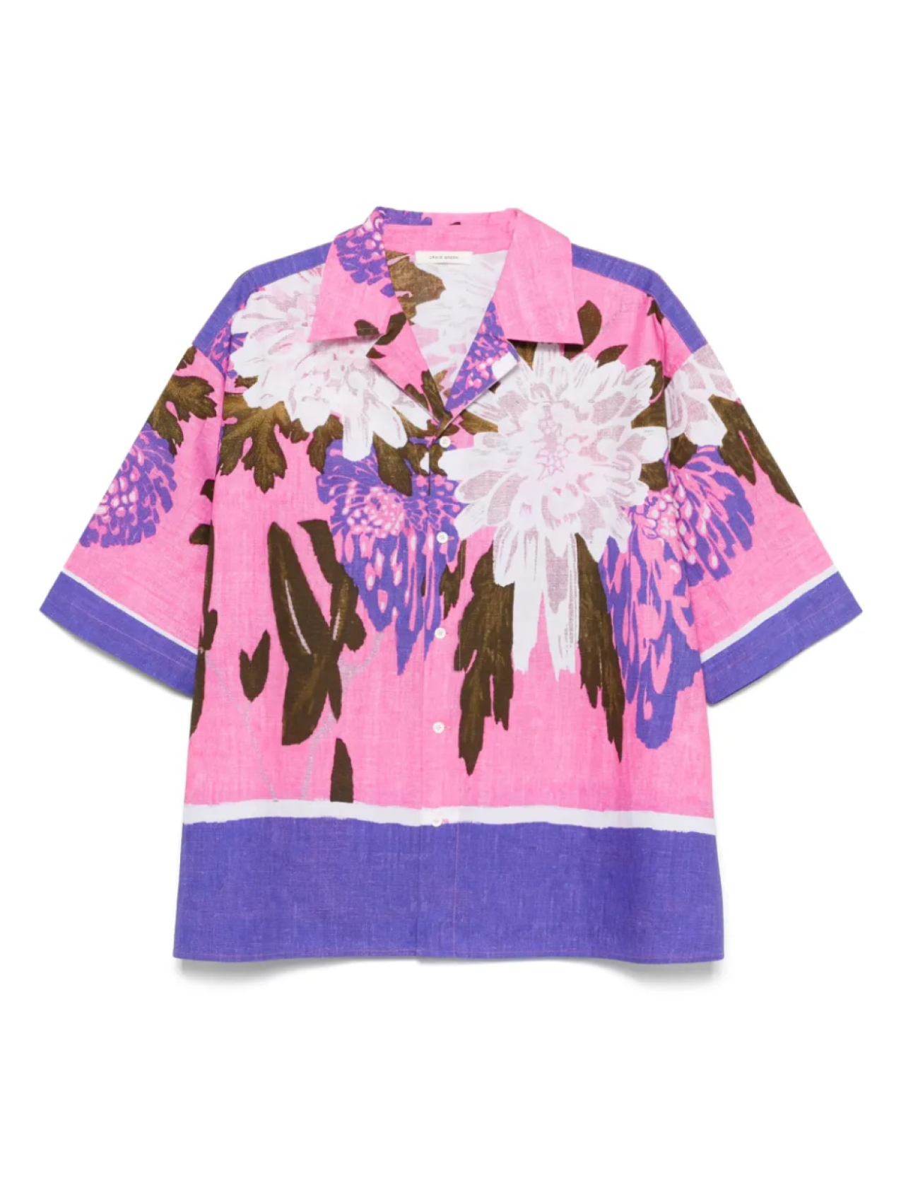 Рубашка с цветочным принтом Craig Green, фиолетовый
Рубашка с цветочным принтом Craig Green, фиолетовый