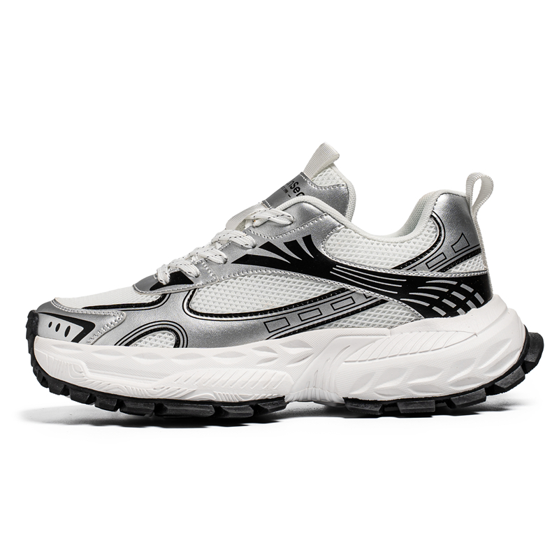 Mulinsen Мужские белые низкие массивные кроссовки, цвет White
Mulinsen Мужские белые низкие массивные кроссовки, цвет White