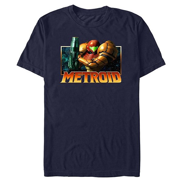 Футболка с портретом Metroid для мужчин Licensed Character
Футболка с портретом Metroid для мужчин Licensed Character