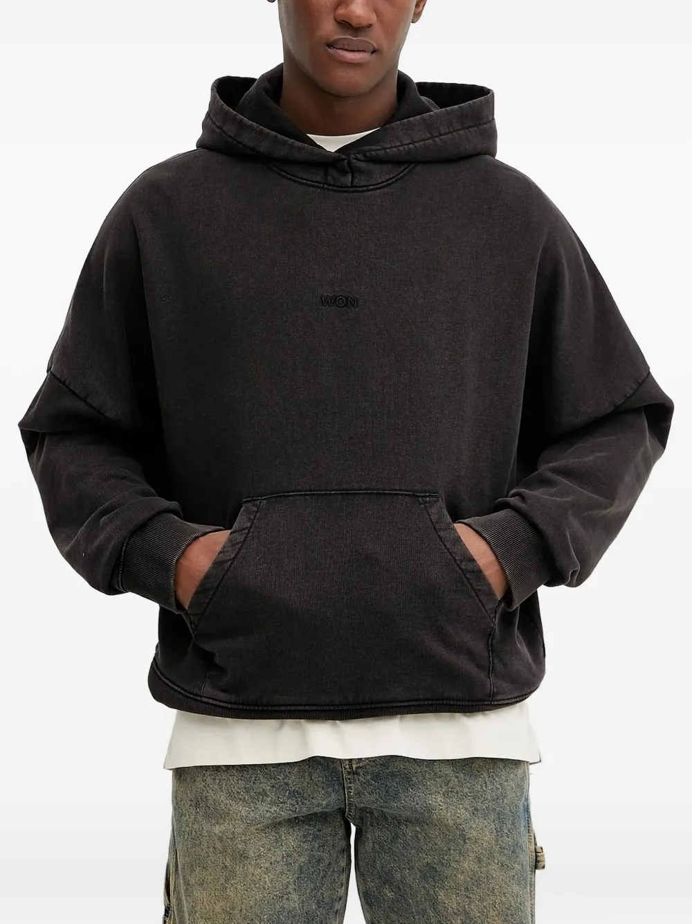 Худи с вышивкой Won Hundred, черный
Худи с вышивкой Won Hundred, черный