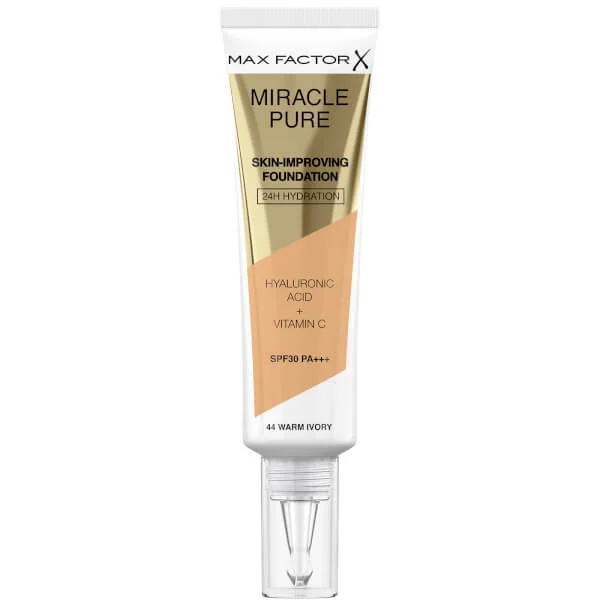 Тональный крем miracle pure для улучшения кожи Max Factor, 30 мл., цвет warm ivory 
Тональный крем miracle pure для улучшения кожи Max Factor, 30 мл., цвет warm ivory