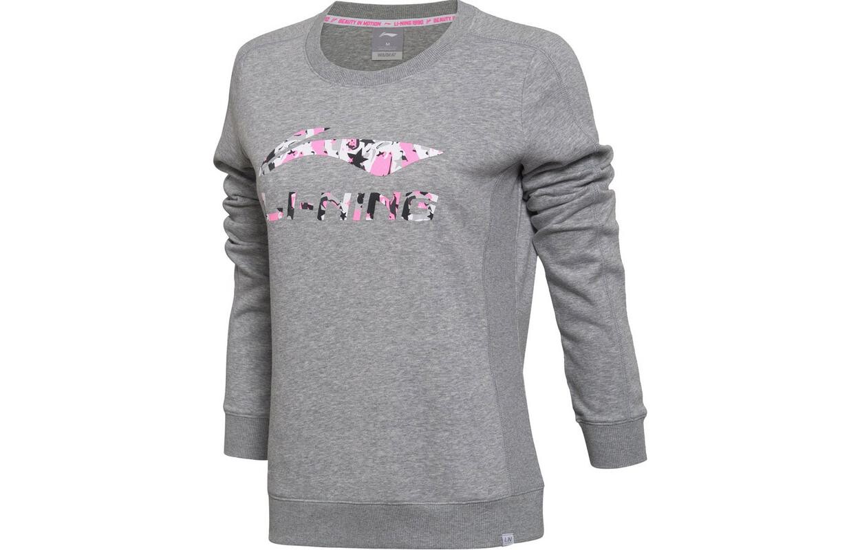 Свитшот Training Series женский, цвет серый Lining
Свитшот Training Series женский, цвет серый Lining