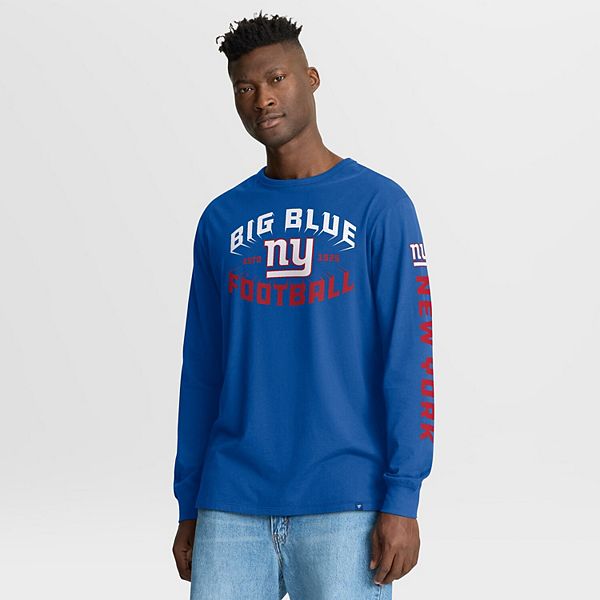 Мужская футболка с длинным рукавом royal new york giants hometown sweep legacy Fanatics
Мужская футболка с длинным рукавом royal new york giants hometown sweep legacy Fanatics